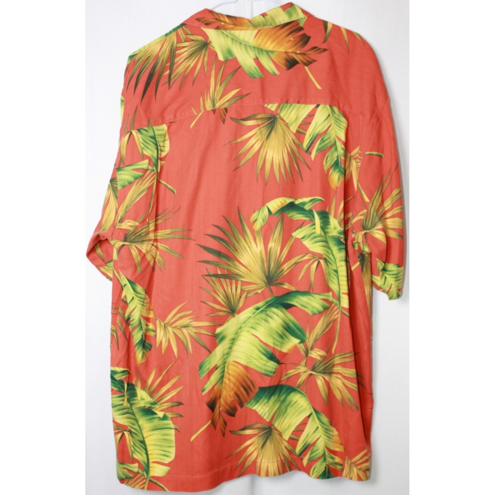 Tommy Bahama Silk Shirt Size Large - Picture 5 of 11